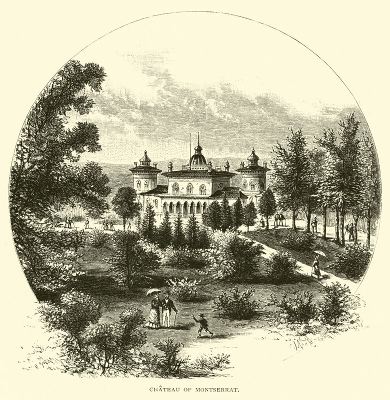 Schloss von Montserrat von American School