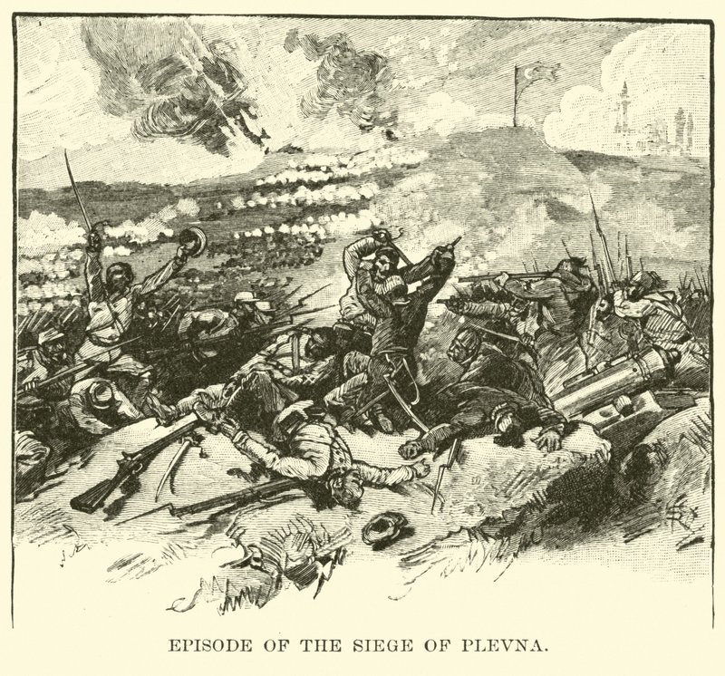 Episode der Belagerung von Plewna von American School
