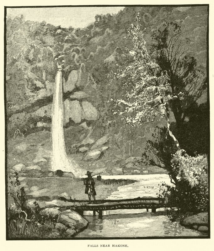 Wasserfälle bei Hakone von American School