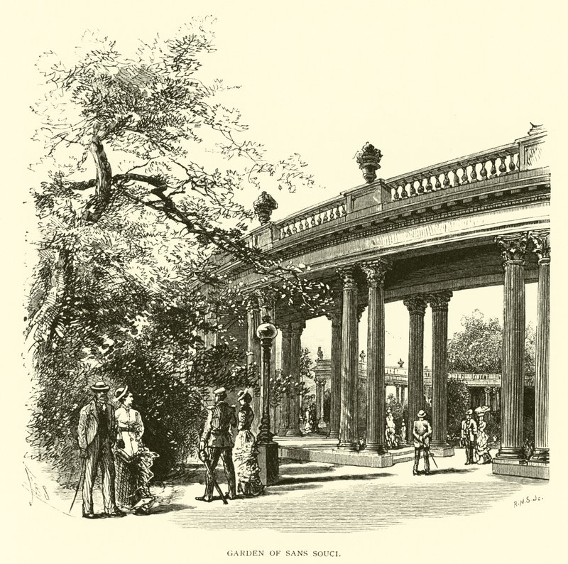 Garten von Sanssouci von American School