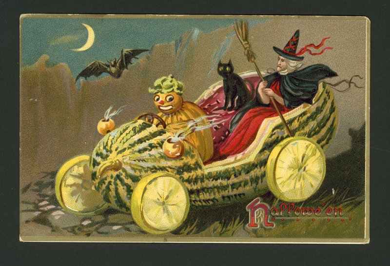 Halloween Grußkarte von American School