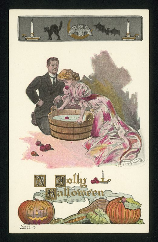 Halloween-Grußkarte von American School