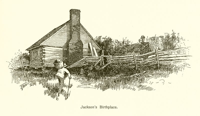 Jacksons Geburtsort von American School