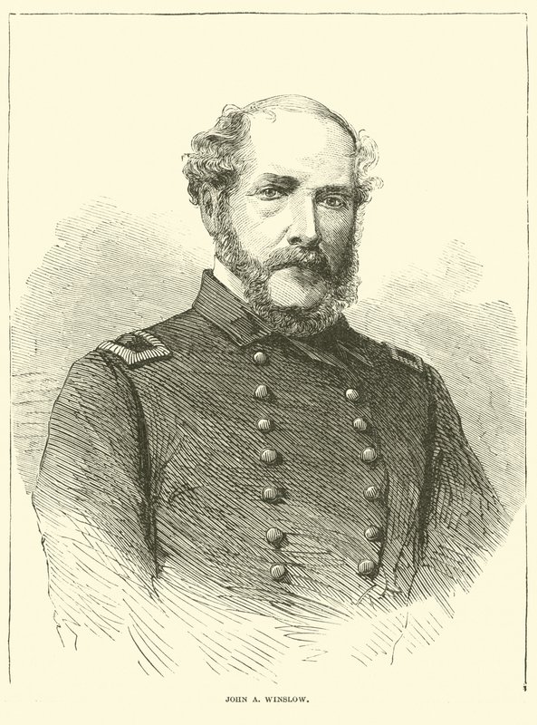 John A. Winslow, Januar 1863 von American School