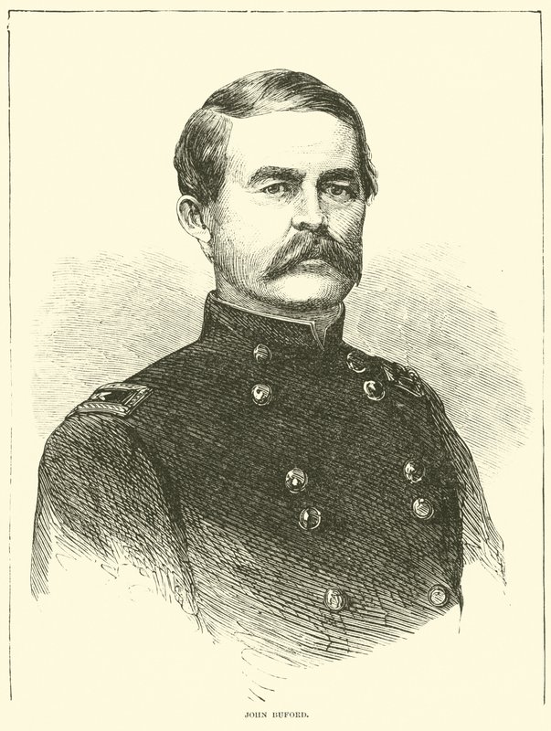 John Buford, Juli 1863 von American School