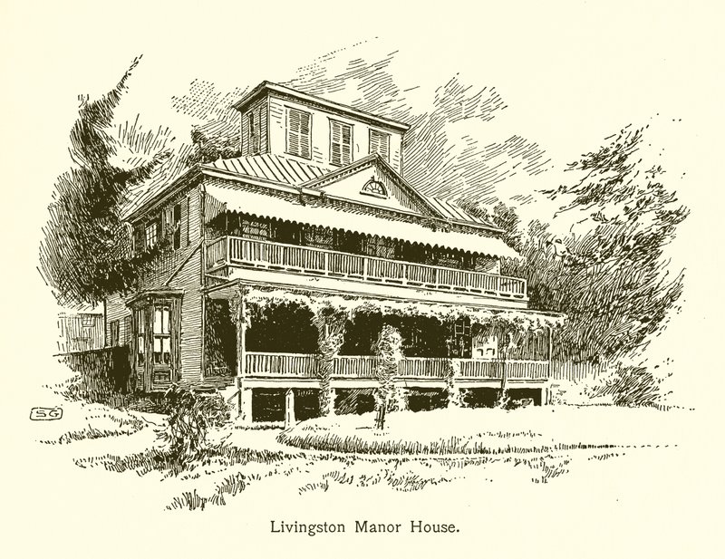 Livingston Manor Haus, Washington in New York von American School