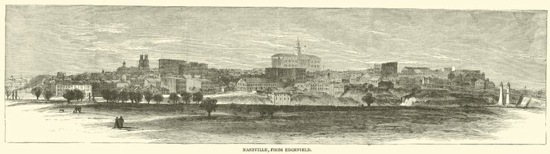 Nashville von Edgefield aus, Dezember 1864 von American School
