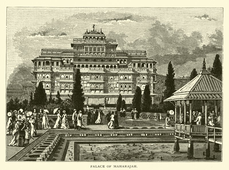 Palast des Maharadscha von American School