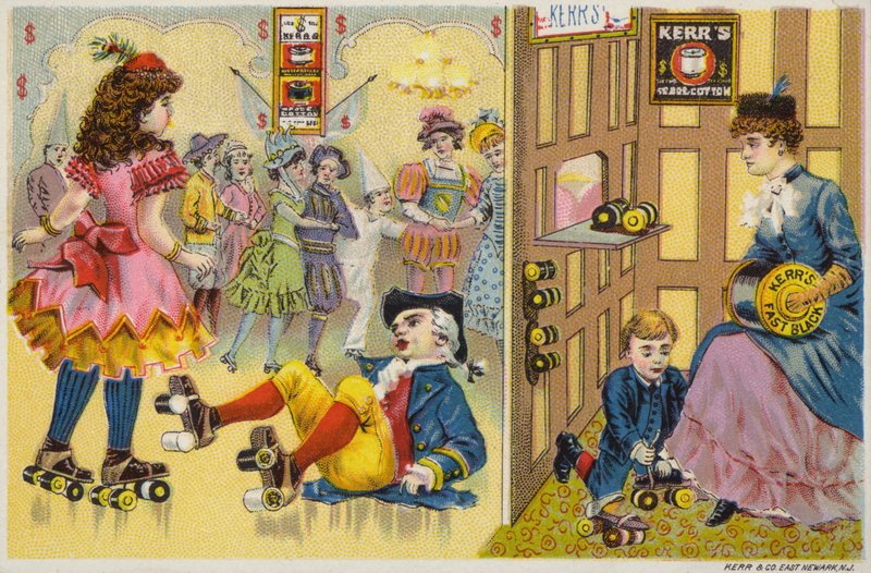 Rollschuhlaufen von American School