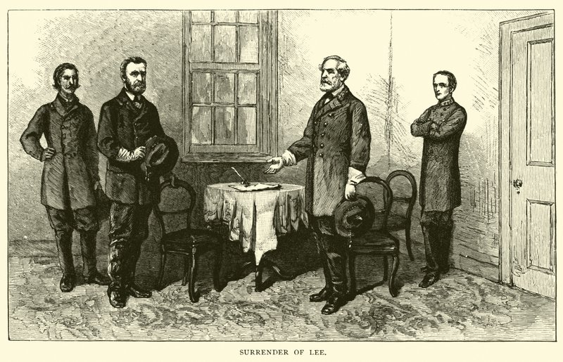 Kapitulation von Lee von American School