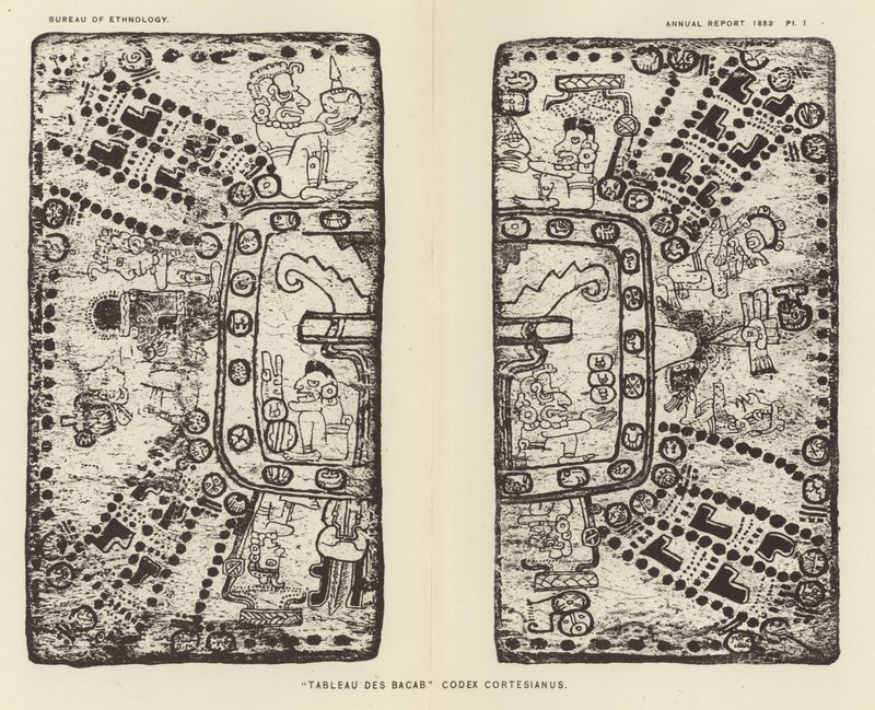 Tableau Des Bacab Codex Cortesianus von American School