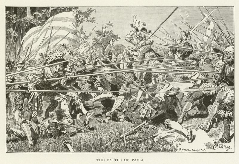 Die Schlacht von Pavia von American School