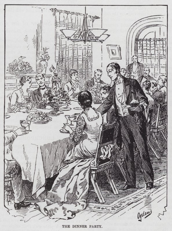 Das Dinnerparty von American School