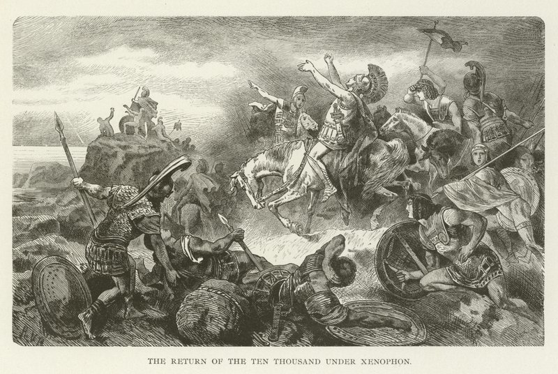 Die Rückkehr der Zehntausend unter Xenophon von American School
