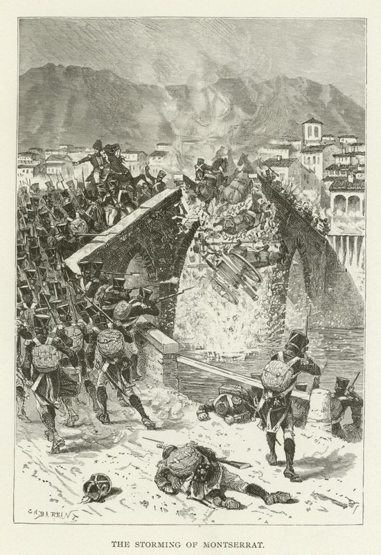 Die Erstürmung von Montserrat von American School