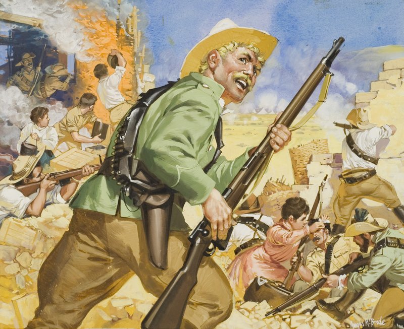 Belagerung von Mafeking, von 1899-1900 von Angus McBride