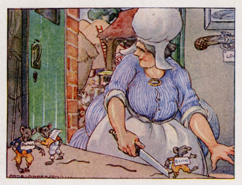Kinderreim: Drei blinde Mäuse von Anne (after) Anderson