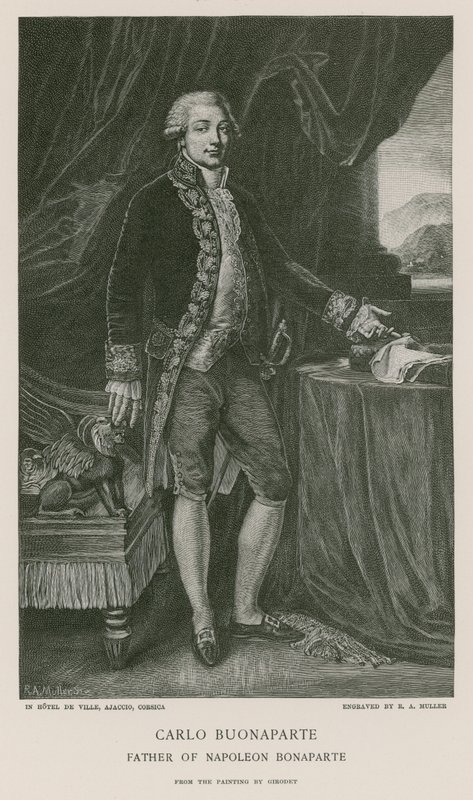 Carlo Buonaparte von Anne Louis Girodet de Roucy Trioson