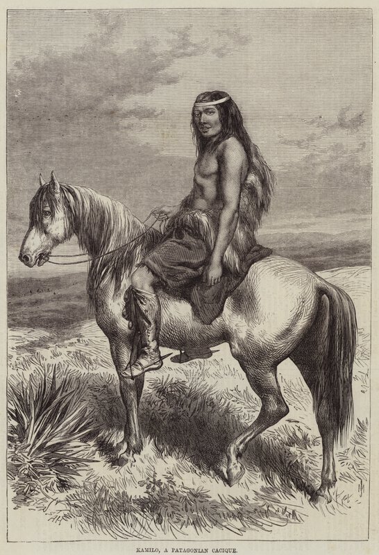 Kamilo, ein patagonischer Häuptling von Arthur Hopkins