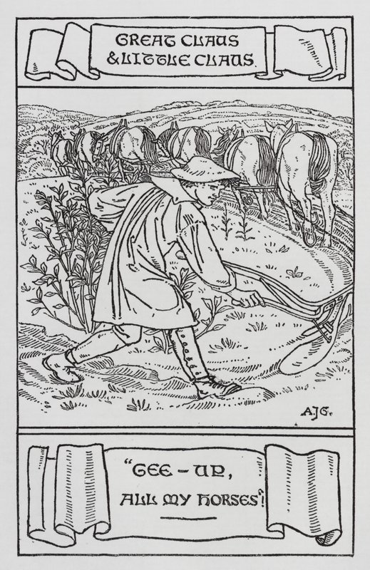 Hans Christian Andersen: Groß Claus und Klein Claus von Arthur Joseph Gaskin