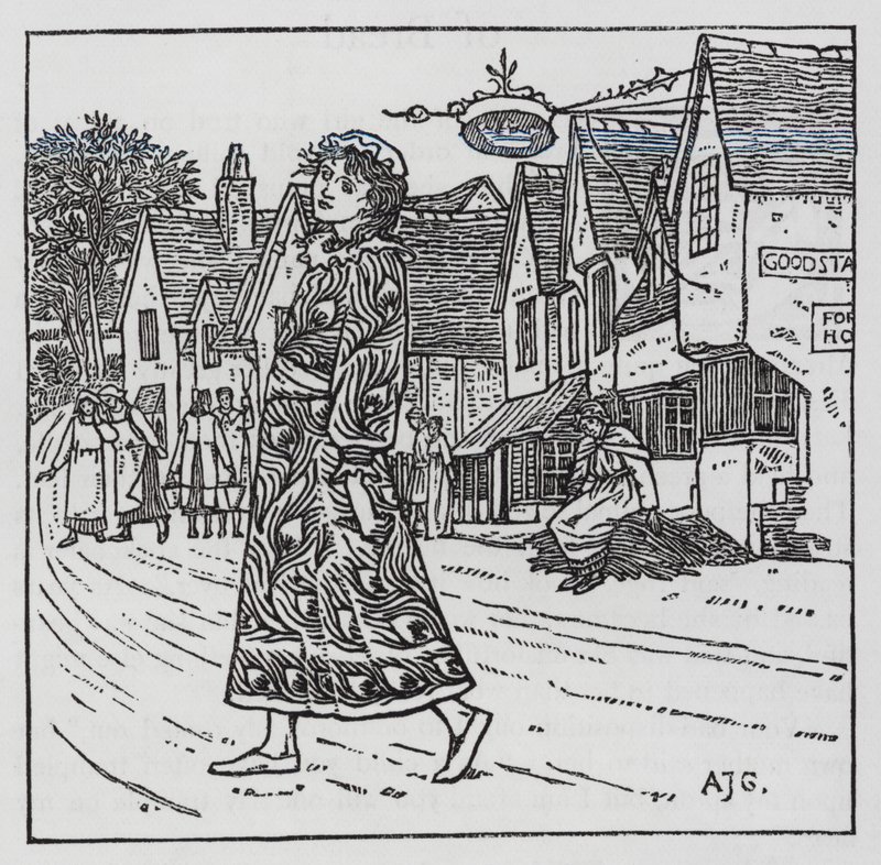 Das Mädchen, das auf das Brot trat von Arthur Joseph Gaskin