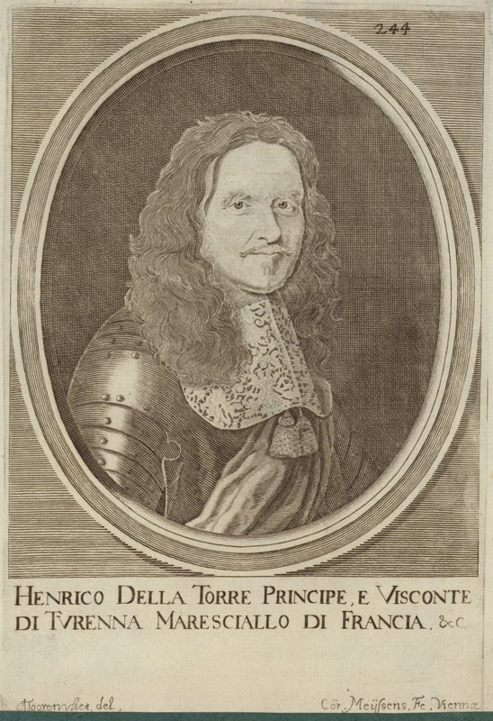 Porträt von Henri de la Tour d