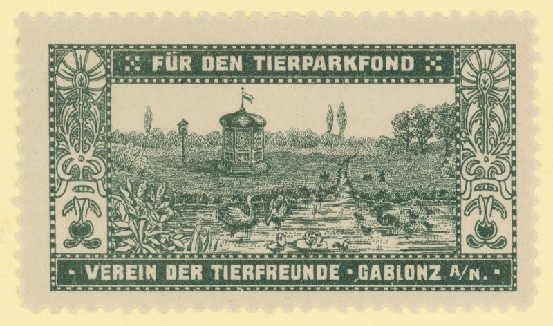 Zoo-Fonds, Gablonz, Böhmen von Austrian School