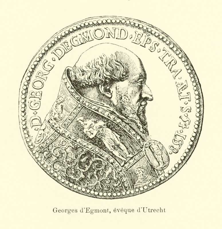 Georg von Egmond, Bischof von Utrecht von Belgian School