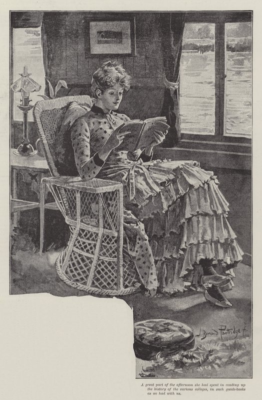 Die seltsamen Abenteuer eines Hausboots, von William Black von Bernard Partridge