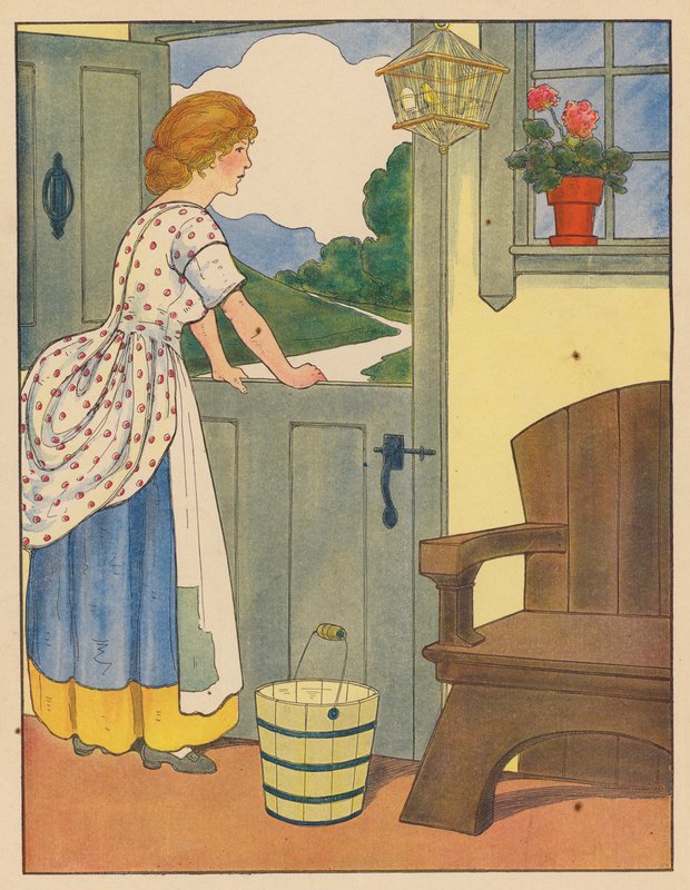Kinderlied: Das Bündel blauer Bänder von Blanche Fisher Wright