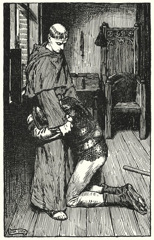 Illustration für The Cloister and The Hearth von Charles Reade von Byam (after) Shaw