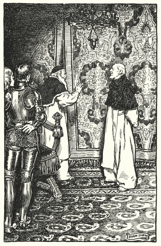 Illustration für The Cloister and The Hearth von Charles Reade von Byam (after) Shaw
