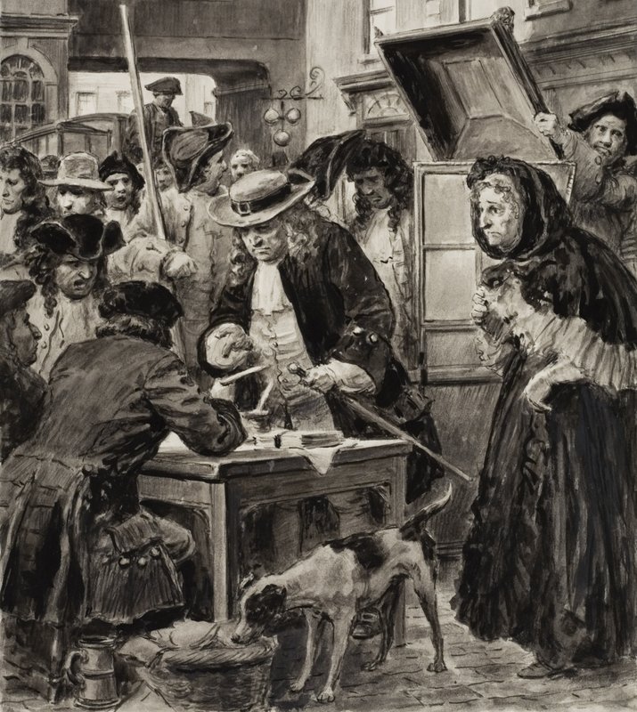 Ein Pfandleiher des 18. Jahrhunderts und seine Kunden von C.L. Doughty