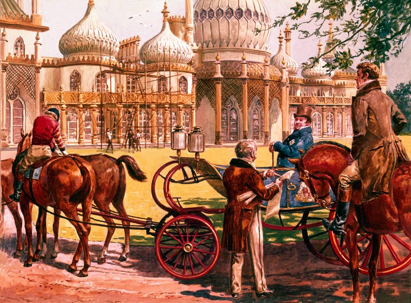Der Brighton Pavilion von C.L. Doughty