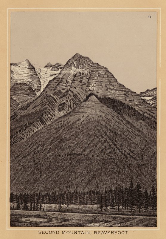 Kanada: Zweiter Berg, Beaverfoot von Canadian School
