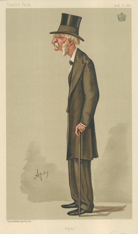 General Viscount Templetown, Upty, 18. August 1888, Vanity Fair Karikatur von Carlo Pellegrini