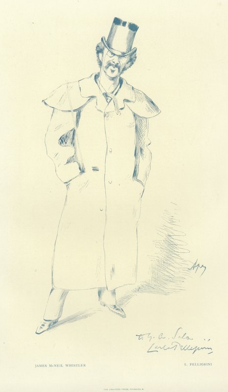 James Abbott McNeill Whistler von Carlo Pellegrini