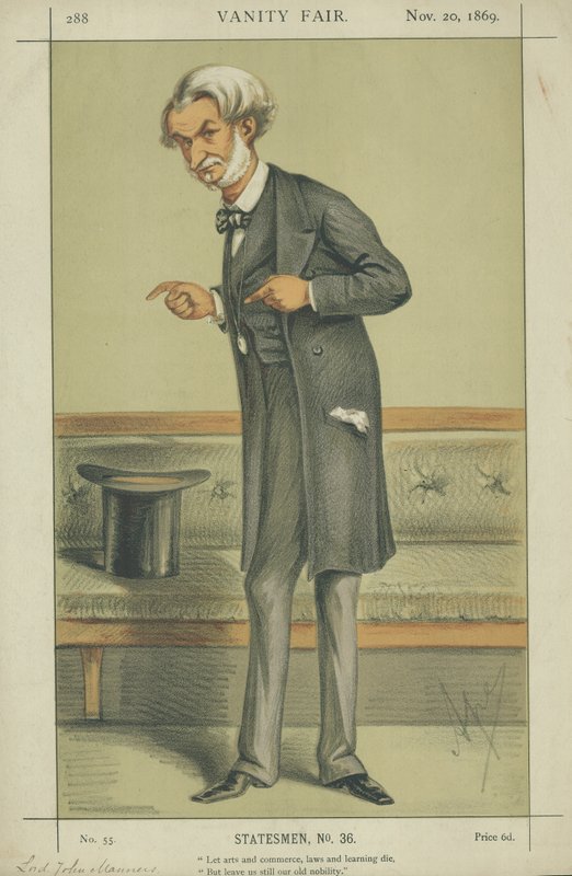 Der ehrenwerte Lord John J R Manners von Carlo Pellegrini