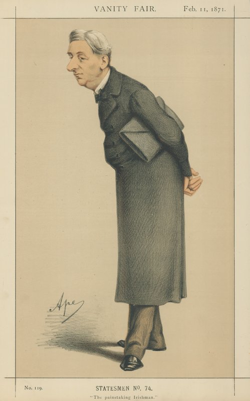 Der Ehrenwerte William Monsell (Farblithografie) von Carlo Pellegrini