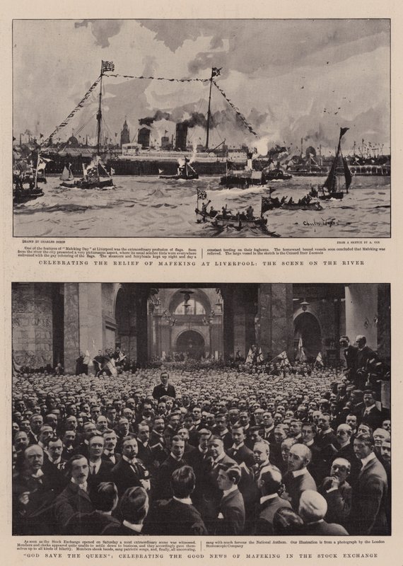 Die Entlastung von Mafeking von Charles Edward Dixon