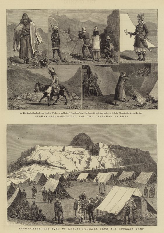 Afghanistan von Charles Edwin Fripp