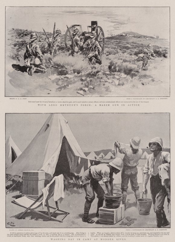 Der Krieg in Südafrika von Charles Edwin Fripp