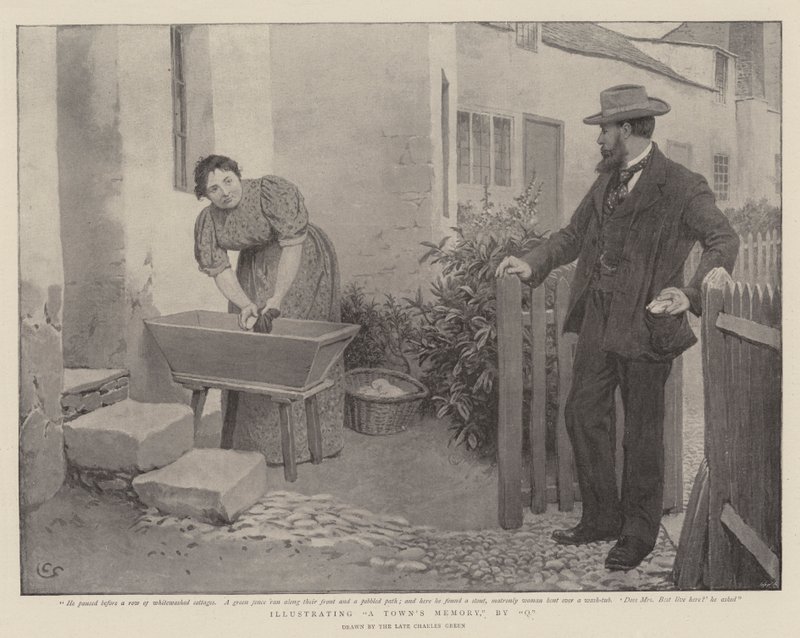 Eine Stadt erinnert sich, von Q von Charles Green