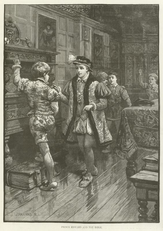 Prinz Edward und die Bibel von Charles James Richardson