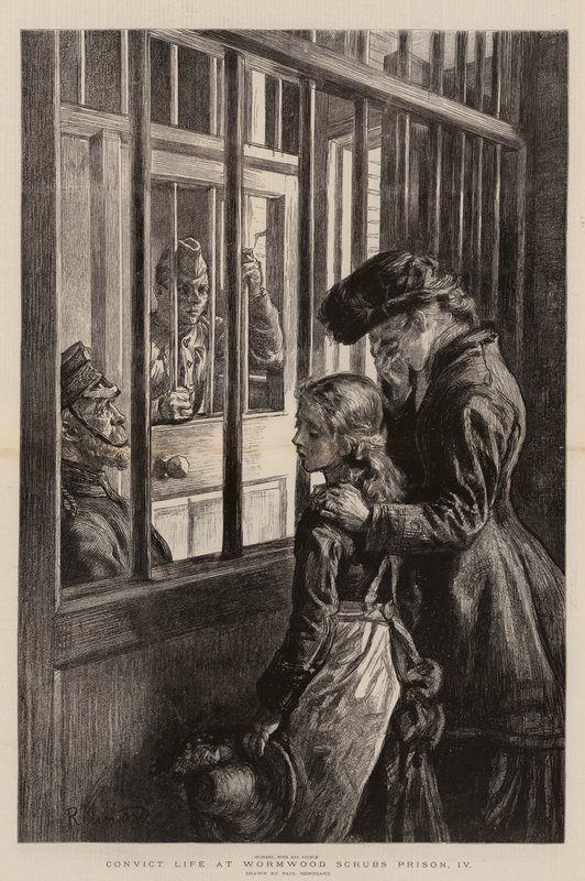 Sträflingsleben im Gefängnis Wormwood Scrubs, IV von Charles Paul Renouard
