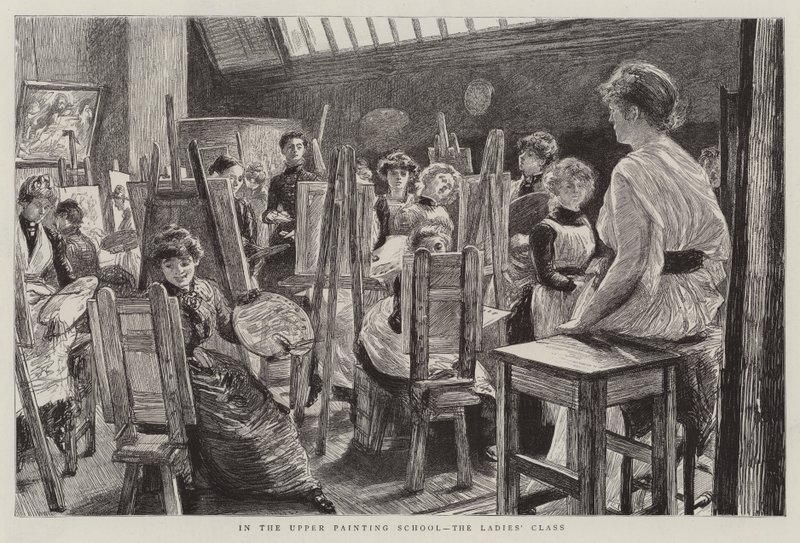Schulen der Royal Academy von Charles Paul Renouard
