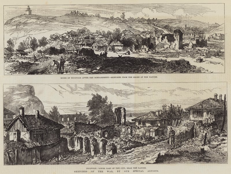 Skizzen des Krieges von Sir John Charles Robinson