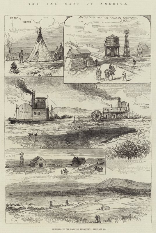 Der ferne Westen Amerikas von Sir John Charles Robinson