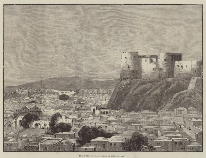 Herat, die Hauptstadt Westafghanistans von Charles Auguste Loye