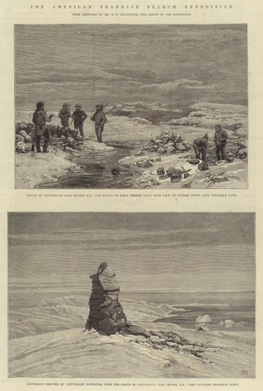 Die amerikanische Franklin-Suchexpedition von Charles Auguste Loye